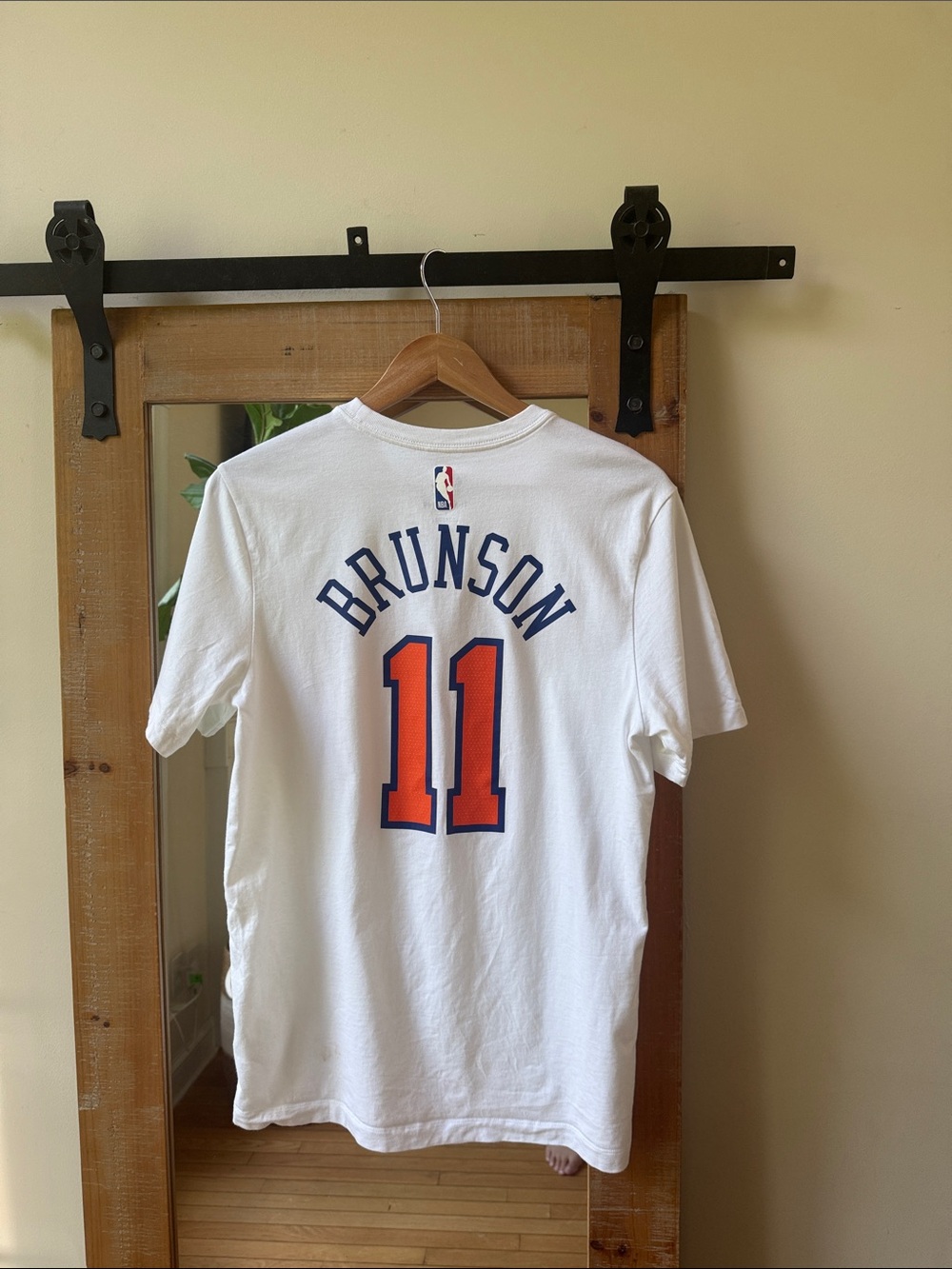 Nike Jalen Brunson NY Knicks Tee Shirt Size M